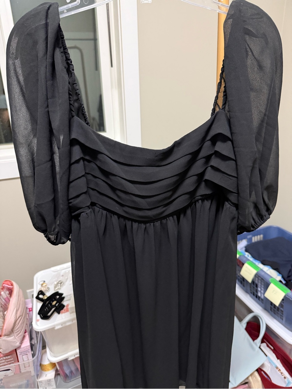 $138 NWT Wilfred Circus Black Dress Size L - Picture 2 of 3